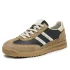 Men's Top Leather Shoes Business Casual Sneakers Customizable Hiking