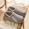 Men's Winter Warm EVA Cotton Shoes Non-Slip Waterproof Slippers